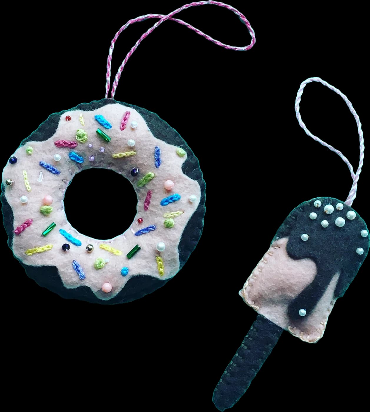 Donut & popsicle